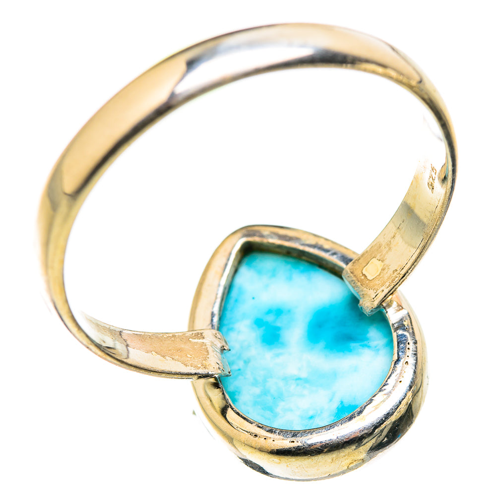 Larimar Rings handcrafted by Ana Silver Co - RING129314 - Photo 3