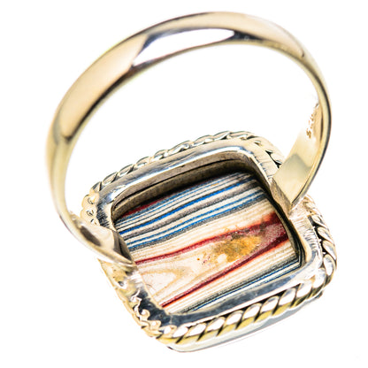 Fordite Rings handcrafted by Ana Silver Co - RING129333 - Photo 3