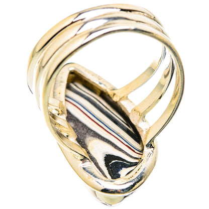 Fordite Rings handcrafted by Ana Silver Co - RING129338 - Photo 3