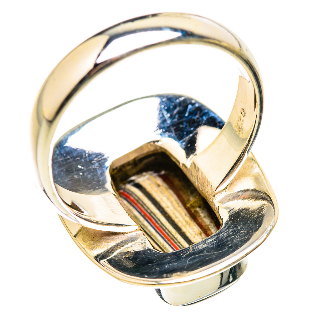 Fordite Rings handcrafted by Ana Silver Co - RING129340 - Photo 3