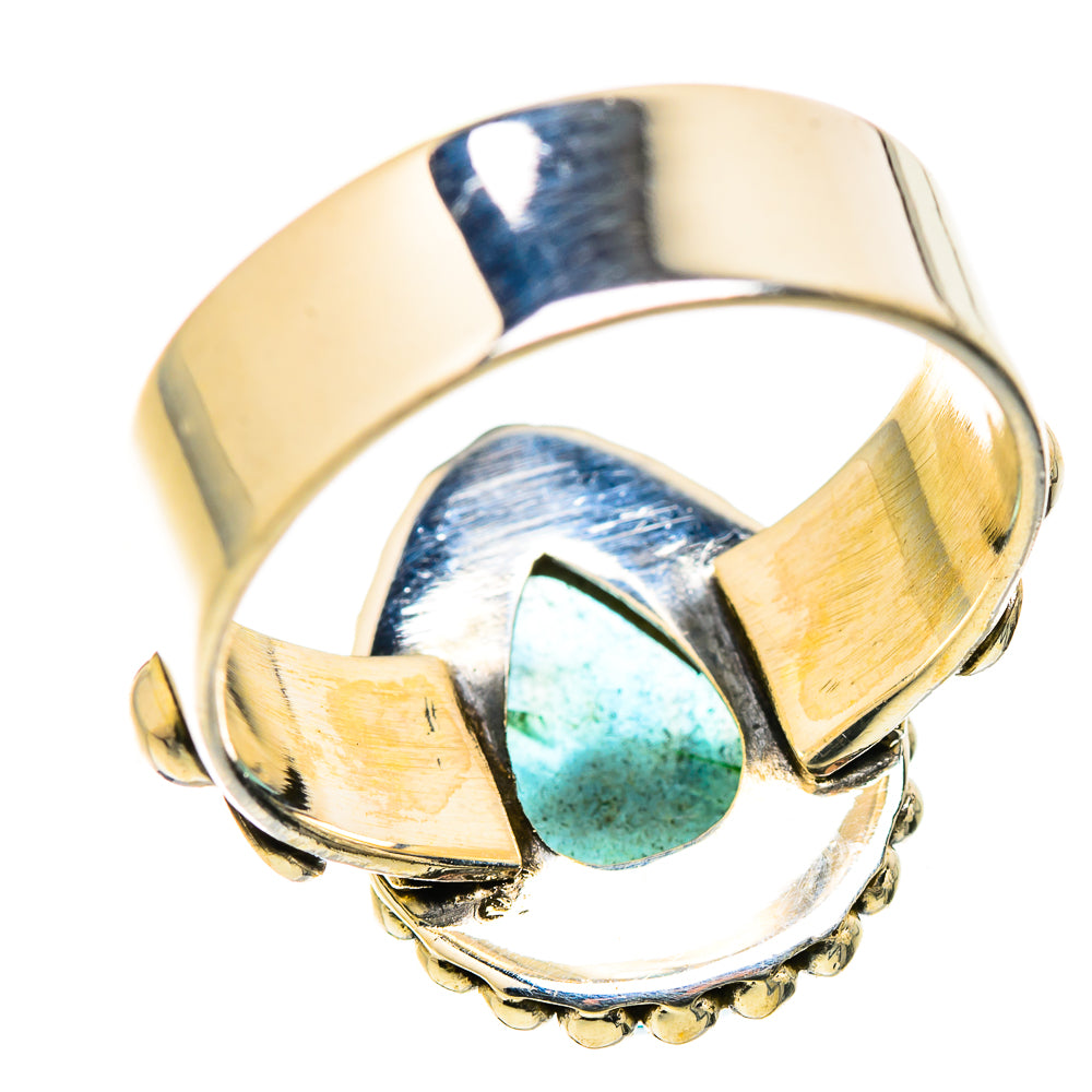 Blue Fluorite Rings handcrafted by Ana Silver Co - RING129346 - Photo 3