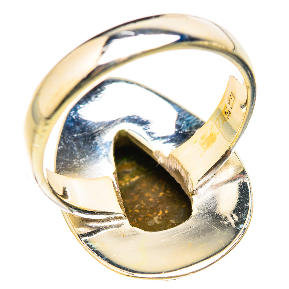 Ammolite Rings handcrafted by Ana Silver Co - RING129348 - Photo 3