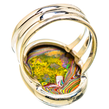 Fordite Rings handcrafted by Ana Silver Co - RING129366 - Photo 3