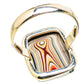 Fordite Rings handcrafted by Ana Silver Co - RING129368 - Photo 3