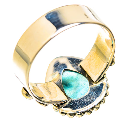 Blue Fluorite Rings handcrafted by Ana Silver Co - RING129372 - Photo 3