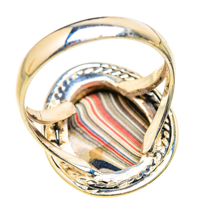 Fordite Rings handcrafted by Ana Silver Co - RING129382 - Photo 3