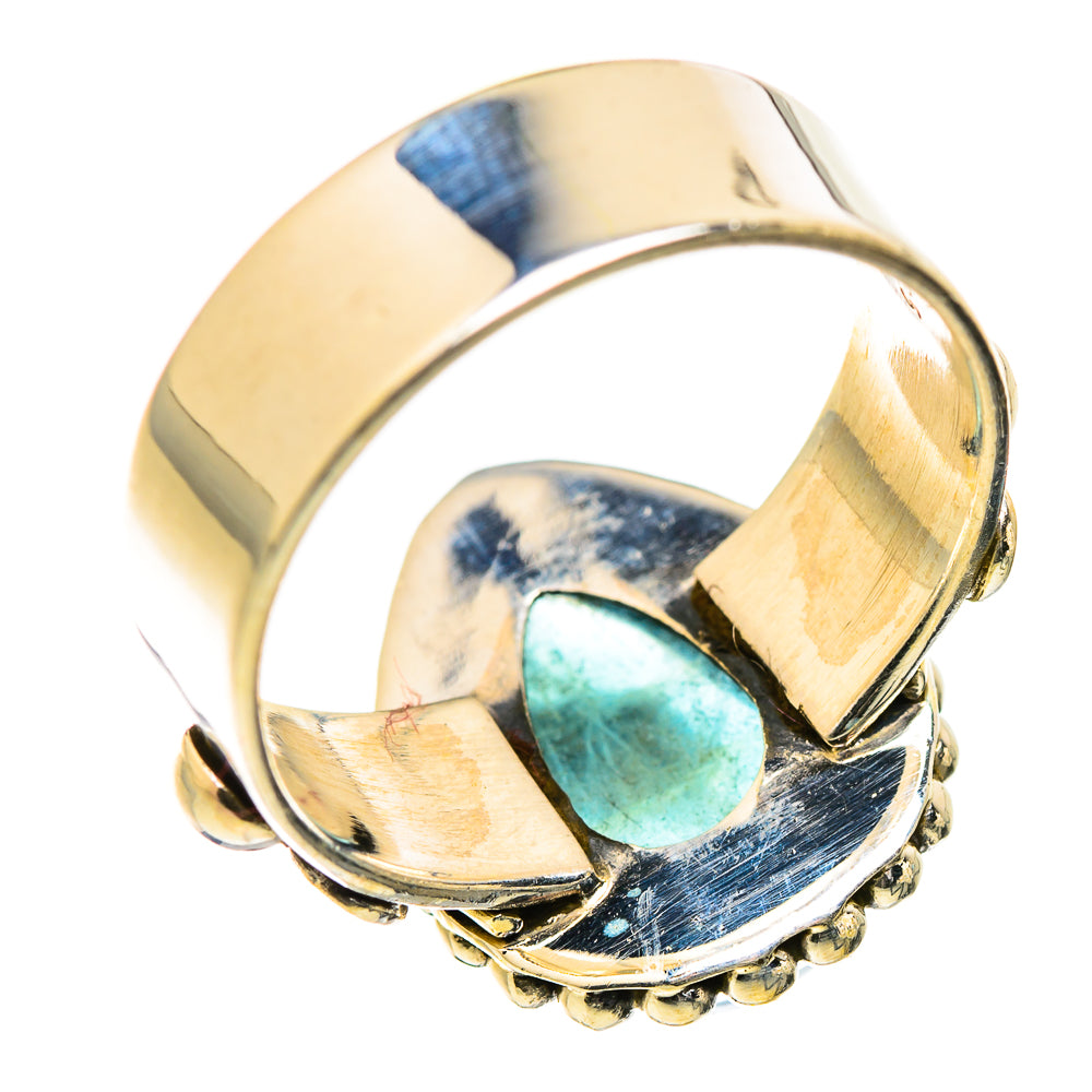 Blue Fluorite Rings handcrafted by Ana Silver Co - RING129392 - Photo 3
