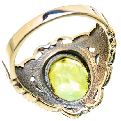 Prehnite Rings handcrafted by Ana Silver Co - RING129395 - Photo 3