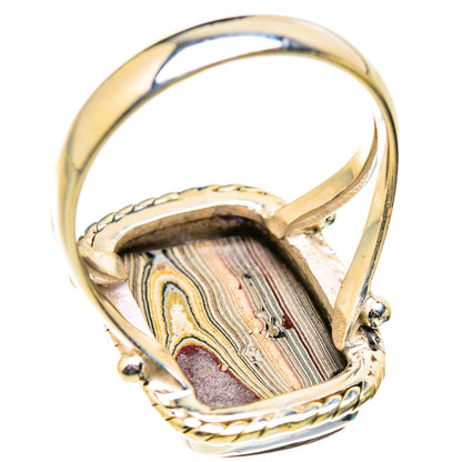 Fordite Rings handcrafted by Ana Silver Co - RING129401 - Photo 3