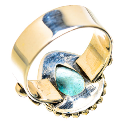 Blue Fluorite Rings handcrafted by Ana Silver Co - RING129410 - Photo 3