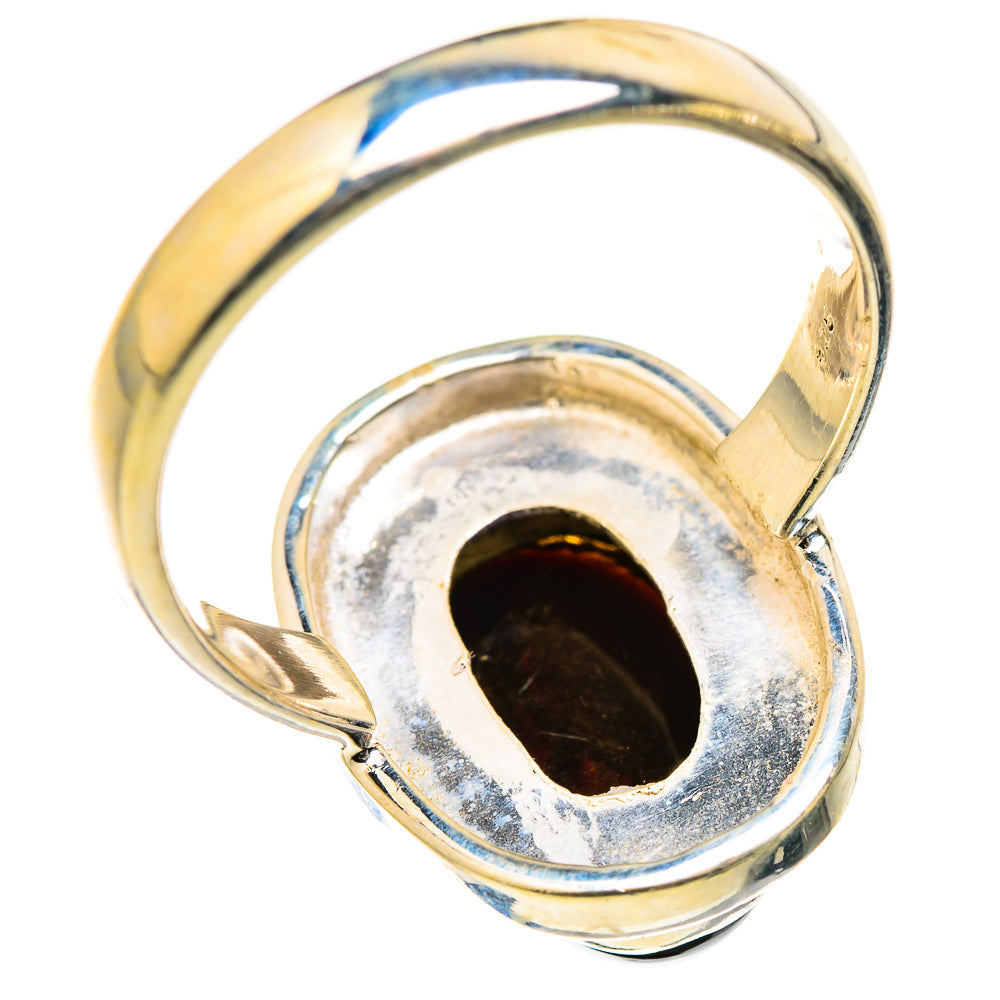 Black Opal Rings handcrafted by Ana Silver Co - RING129418 - Photo 3