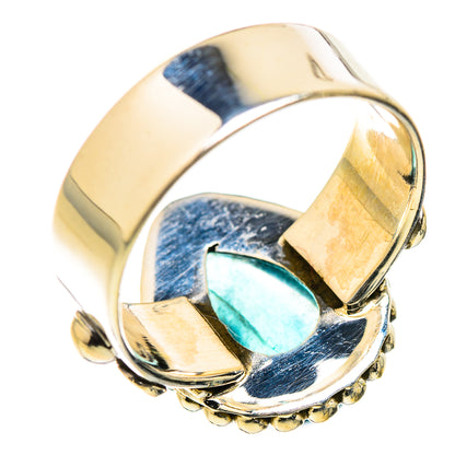 Blue Fluorite Rings handcrafted by Ana Silver Co - RING129421 - Photo 3
