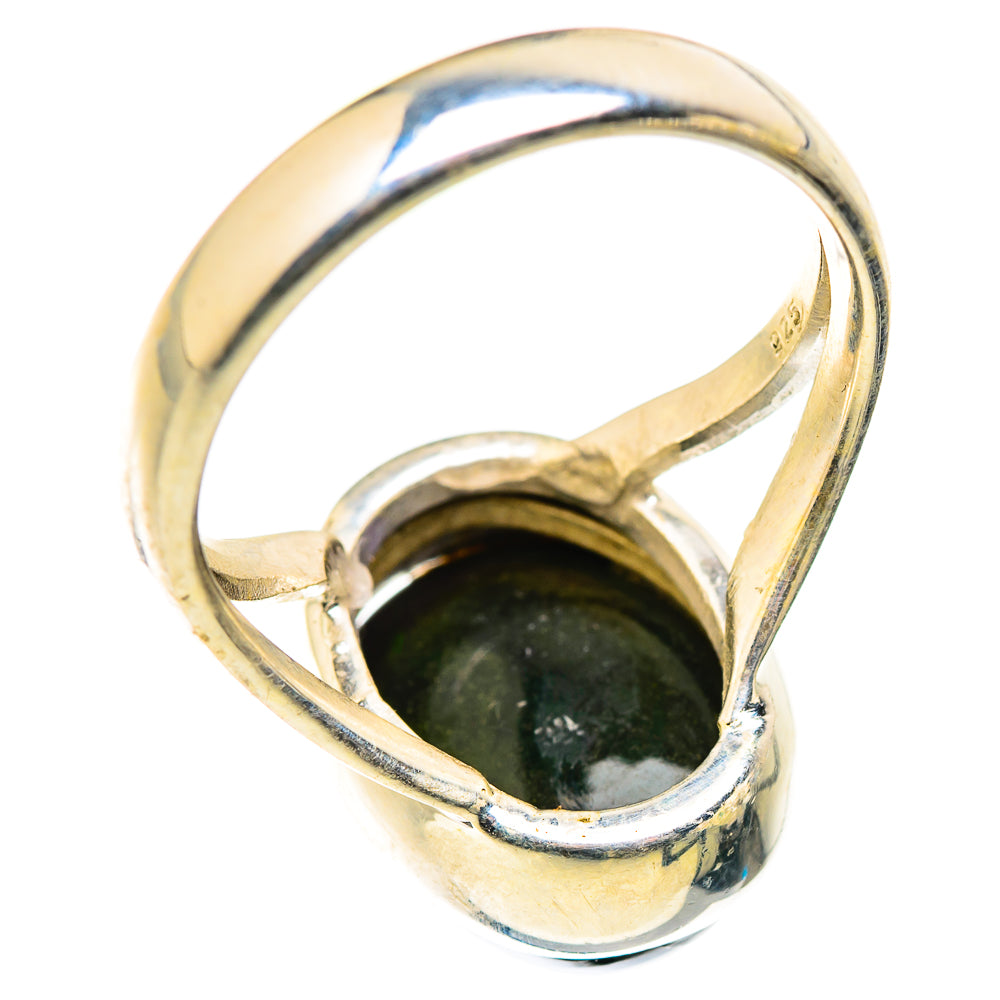 Black Opal Rings handcrafted by Ana Silver Co - RING129429 - Photo 3