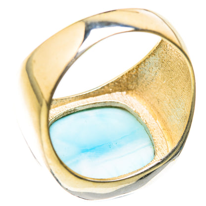 Larimar Rings handcrafted by Ana Silver Co - RING129432 - Photo 3