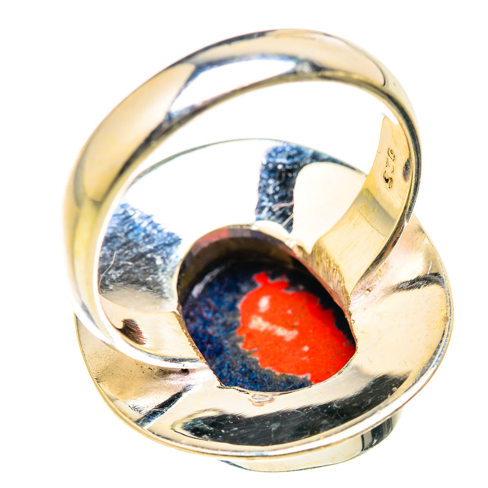 Fordite Rings handcrafted by Ana Silver Co - RING129439 - Photo 3