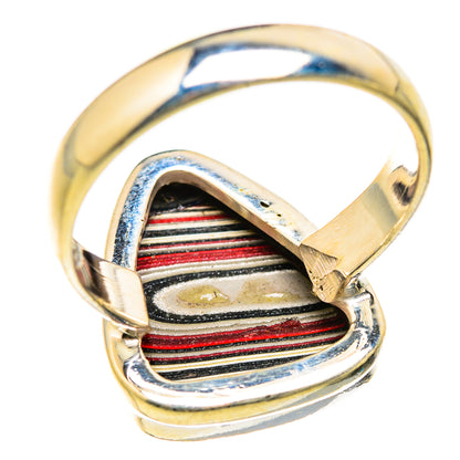 Fordite Rings handcrafted by Ana Silver Co - RING129440 - Photo 3