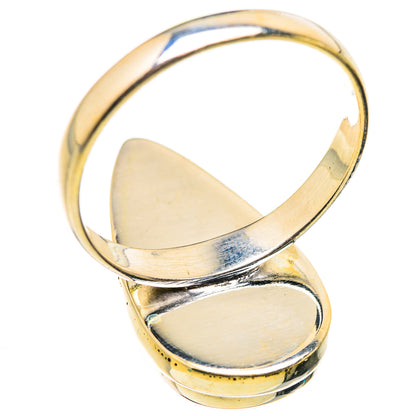Green Moonstone Rings handcrafted by Ana Silver Co - RING129450 - Photo 3