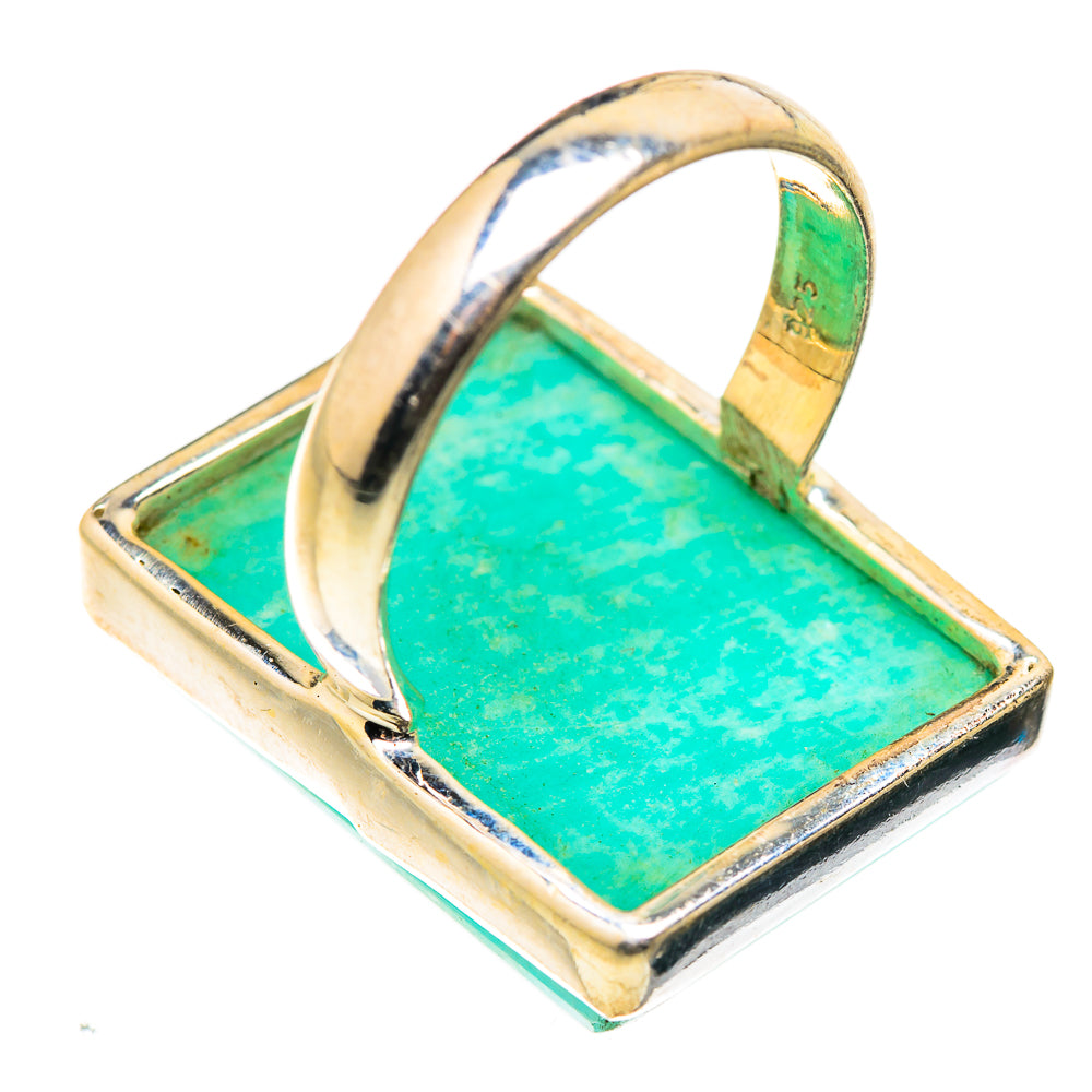 Amazonite Rings handcrafted by Ana Silver Co - RING129453 - Photo 3