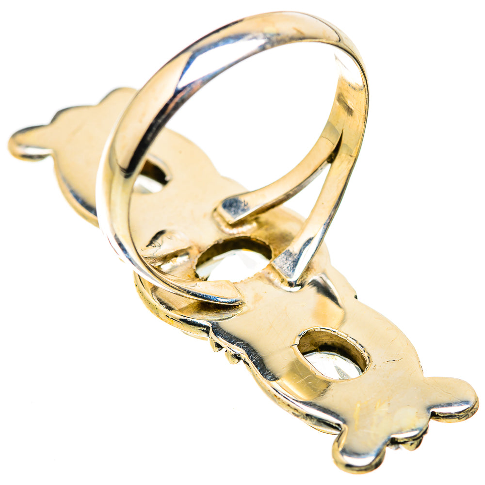 White Quartz Rings handcrafted by Ana Silver Co - RING129465 - Photo 3