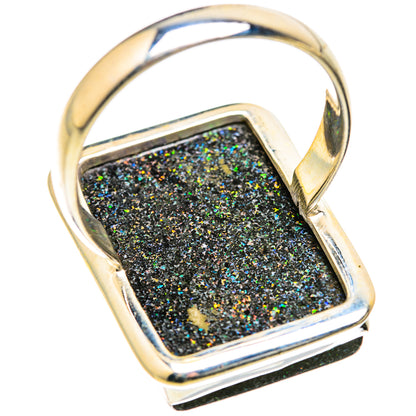 Andamooka Opal Rings handcrafted by Ana Silver Co - RING129469 - Photo 3