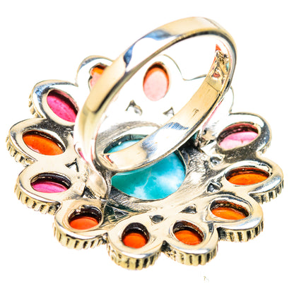 Larimar Rings handcrafted by Ana Silver Co - RING129471 - Photo 3