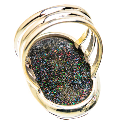 Andamooka Opal Rings handcrafted by Ana Silver Co - RING129489 - Photo 3