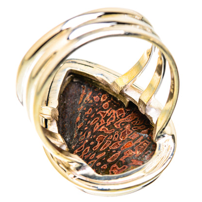 Dinosaur Bone Rings handcrafted by Ana Silver Co - RING129494 - Photo 3