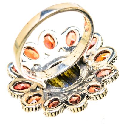 Labradorite Rings handcrafted by Ana Silver Co - RING129503 - Photo 3