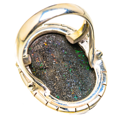 Andamooka Opal Rings handcrafted by Ana Silver Co - RING129505 - Photo 3