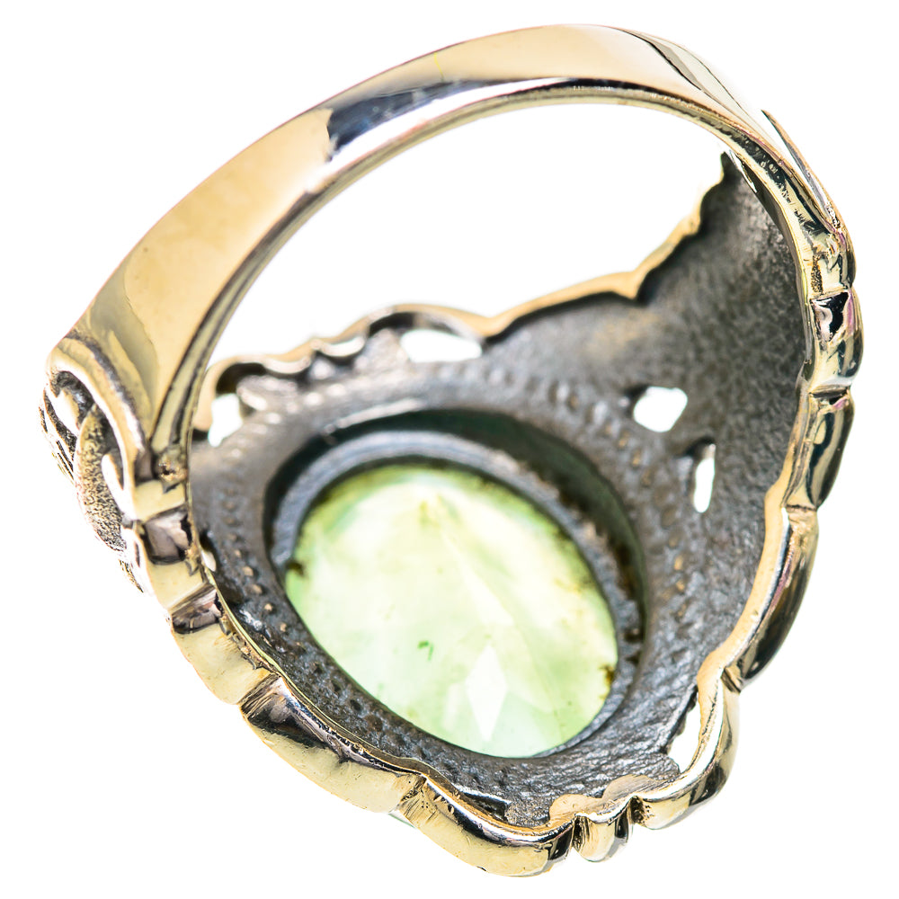 Prehnite Rings handcrafted by Ana Silver Co - RING129515 - Photo 3