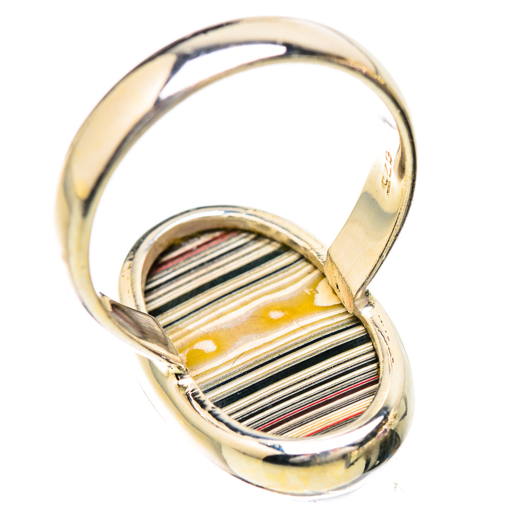 Fordite Rings handcrafted by Ana Silver Co - RING129531 - Photo 3