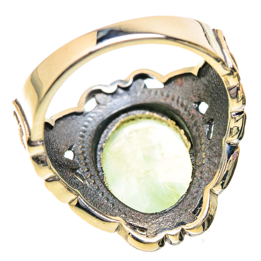 Prehnite Rings handcrafted by Ana Silver Co - RING129540 - Photo 3