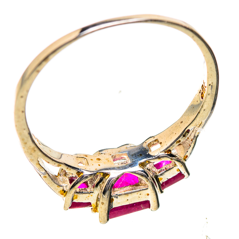 Red Sillimanite Rings handcrafted by Ana Silver Co - RING129547 - Photo 3