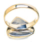 Rainbow Moonstone Rings handcrafted by Ana Silver Co - RING129561 - Photo 3
