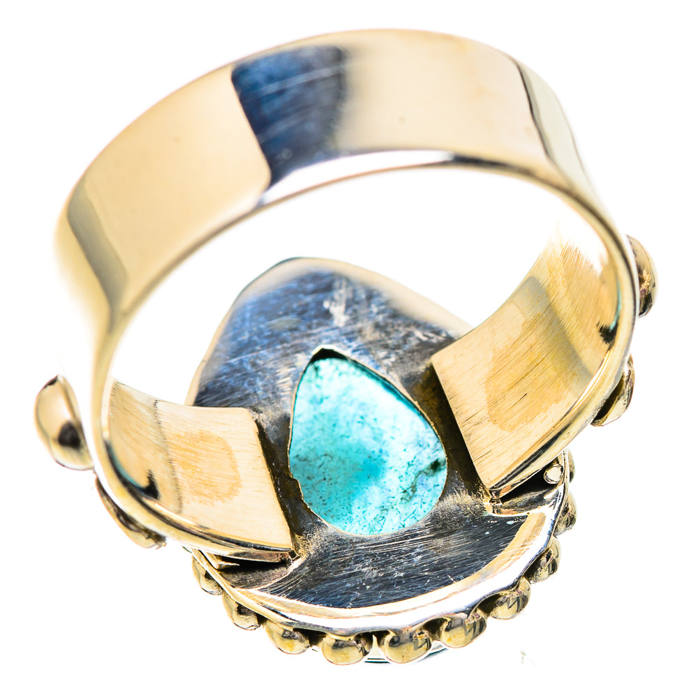 Blue Fluorite Rings handcrafted by Ana Silver Co - RING129585 - Photo 3