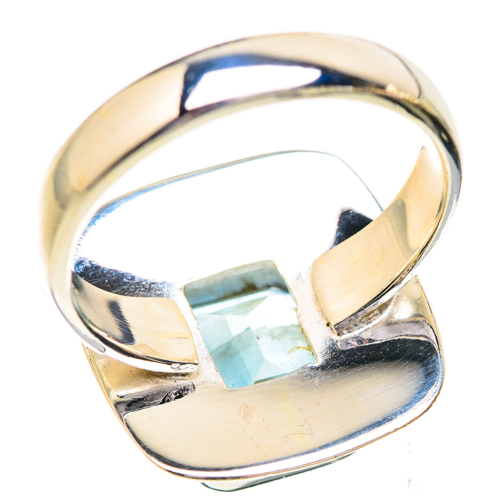 Blue Topaz Rings handcrafted by Ana Silver Co - RING129588 - Photo 3