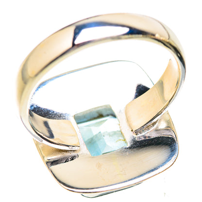 Blue Topaz Rings handcrafted by Ana Silver Co - RING129588 - Photo 3