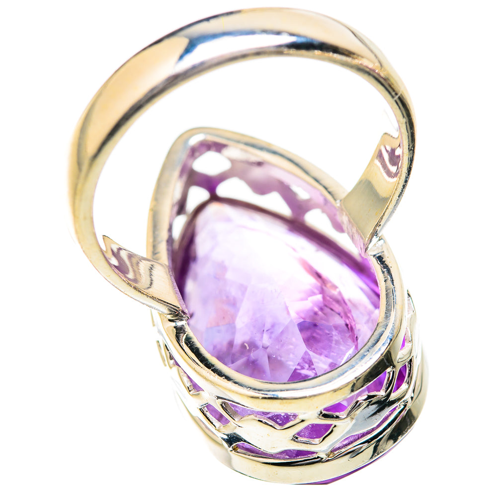 Amethyst Rings handcrafted by Ana Silver Co - RING129596 - Photo 3