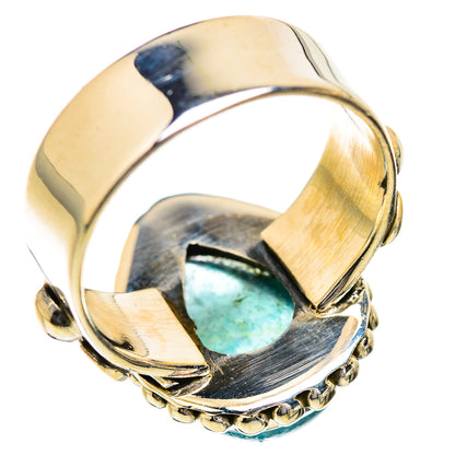 Blue Fluorite Rings handcrafted by Ana Silver Co - RING129608 - Photo 3