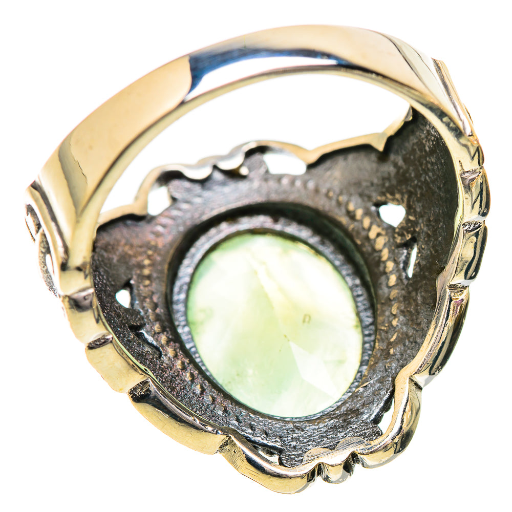 Prehnite Rings handcrafted by Ana Silver Co - RING129612 - Photo 3