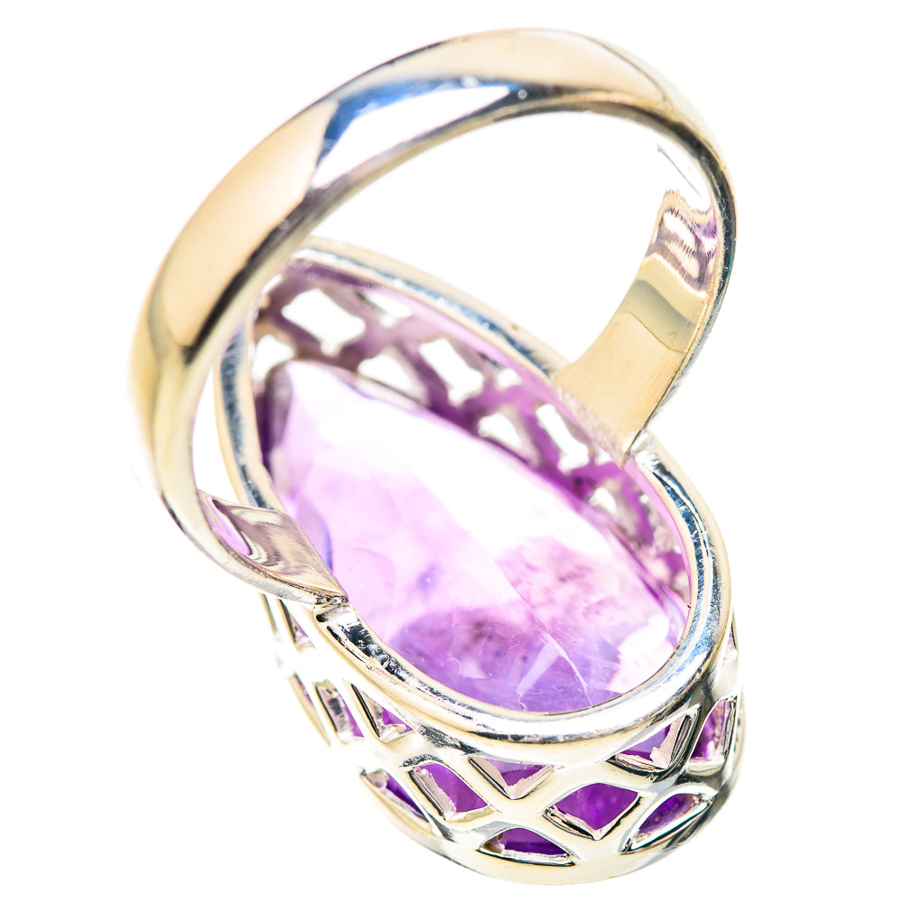 Amethyst Rings handcrafted by Ana Silver Co - RING129619 - Photo 3