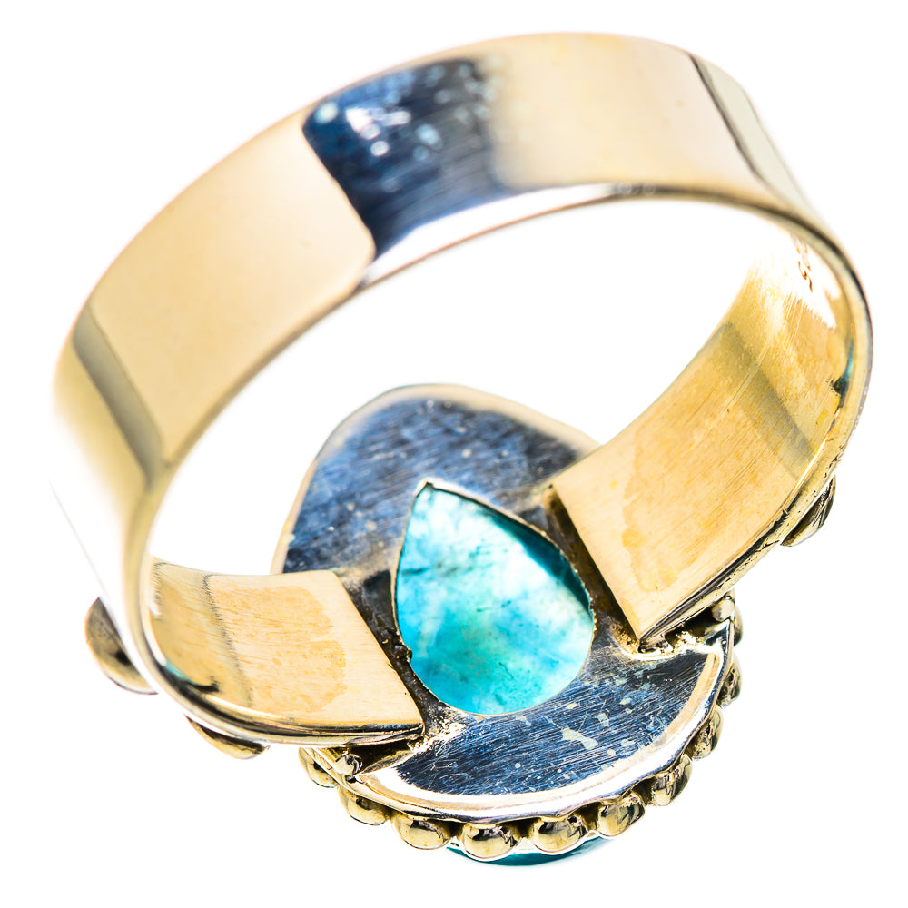 Blue Fluorite Rings handcrafted by Ana Silver Co - RING129628 - Photo 3
