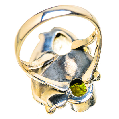 Rainbow Moonstone Rings handcrafted by Ana Silver Co - RING129659 - Photo 3