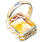 Citrine Rings handcrafted by Ana Silver Co - RING129667 - Photo 3