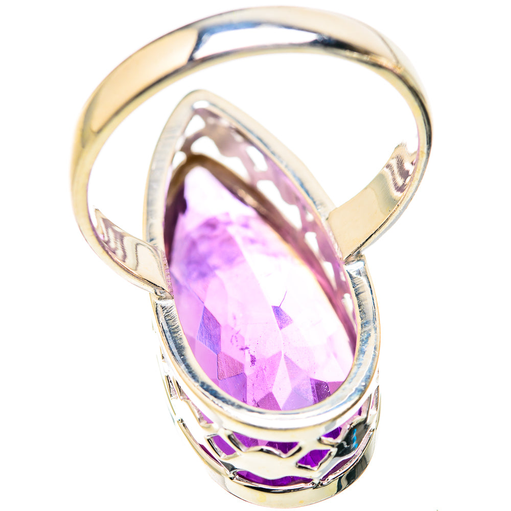 Amethyst Rings handcrafted by Ana Silver Co - RING129672 - Photo 3