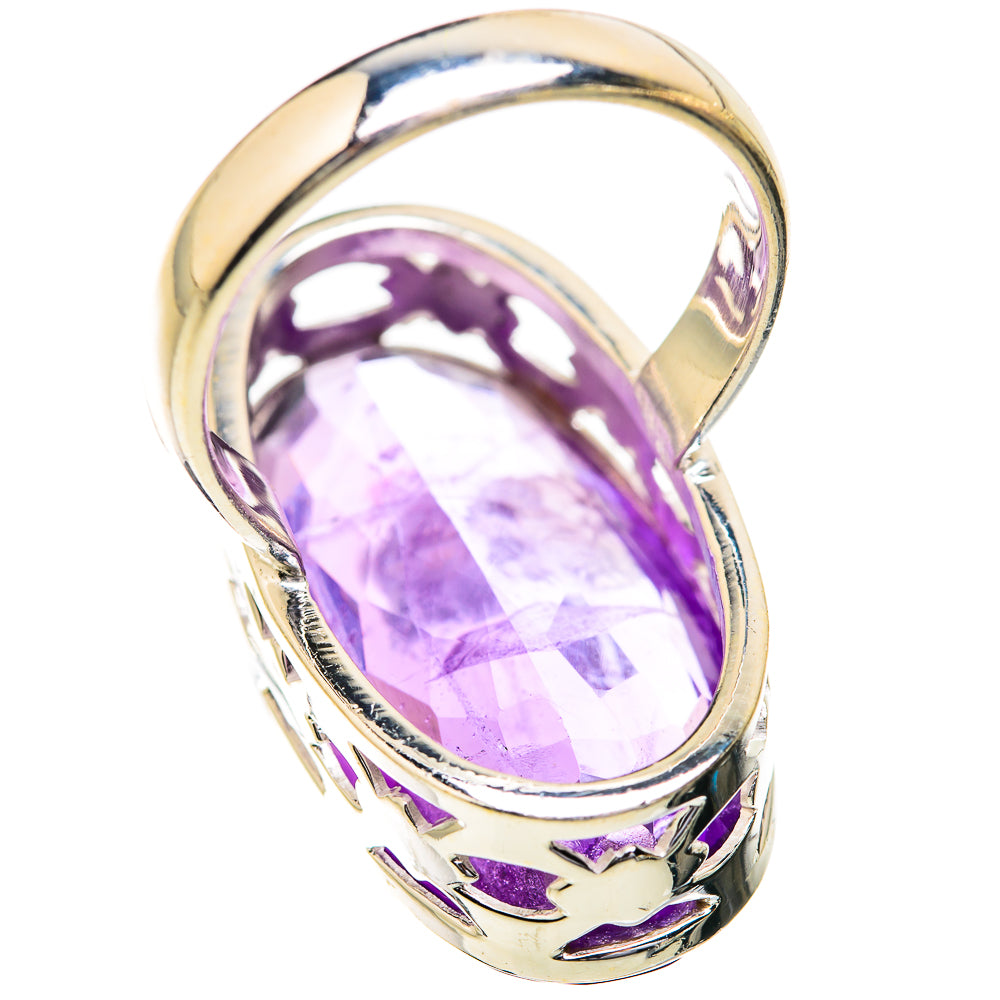 Amethyst Rings handcrafted by Ana Silver Co - RING129673 - Photo 3
