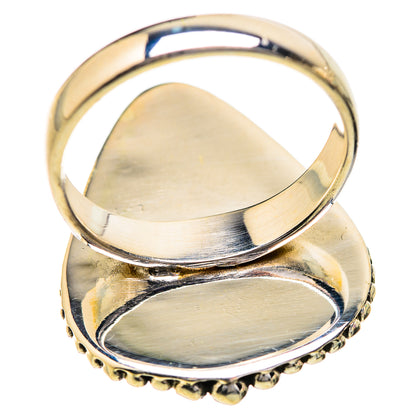 Pink Moonstone Rings handcrafted by Ana Silver Co - RING129690 - Photo 3