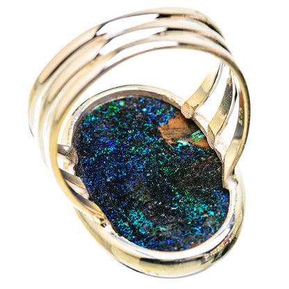 Andamooka Opal Rings handcrafted by Ana Silver Co - RING129697 - Photo 3