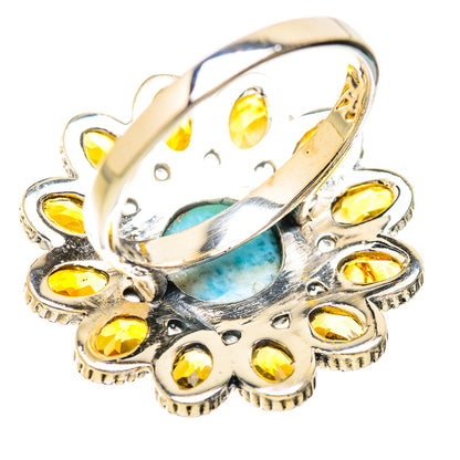 Larimar Rings handcrafted by Ana Silver Co - RING129701 - Photo 3