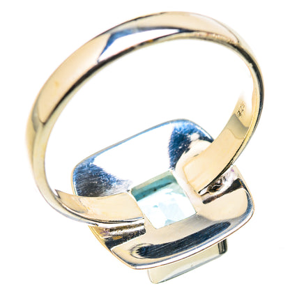 Blue Topaz Rings handcrafted by Ana Silver Co - RING129710 - Photo 3